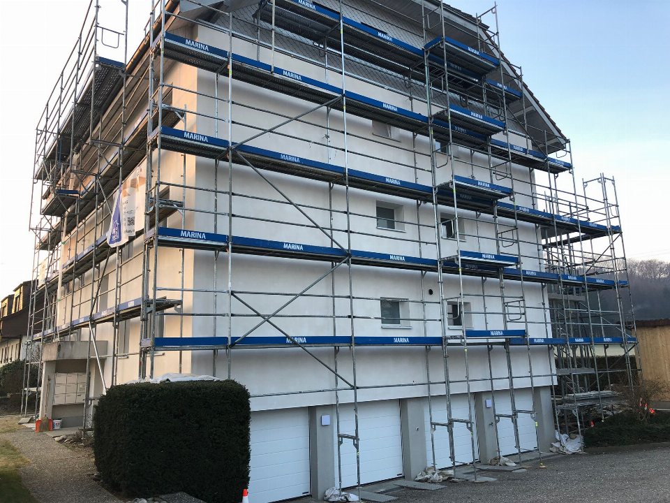 Mehrfamilienhaus Fassade — LUAN E.U GmbH — Nachher (2/5)